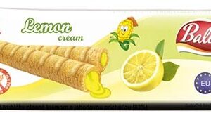 Rurka kukurydziana z kremem cytrynowym 18g BALILA