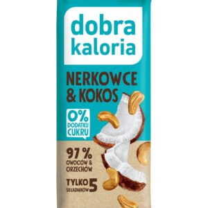 Baton nerkowce & kokos 35g  DOBRA KALORIA