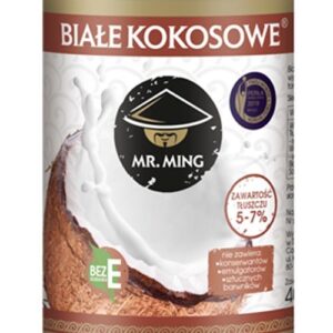 Białe  kokosowe mleczko 5-7% 400ml MR. MING