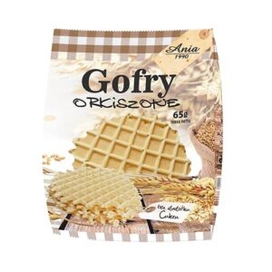 Gofry orkiszowe bez cukrów cukrów 65g ANIA