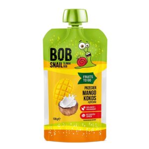 Smoothie mango- kokos bez dodatku cukrów 120g BOB SNAIL