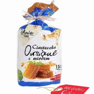 Ciasteczka owsiane z miodem 150 g ANIA