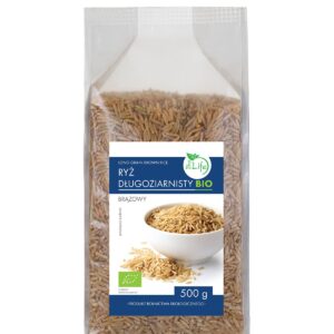 Ryż brązowy długoziarnisty BIO 500g BIOLIFE