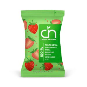 Chipsy z truskawki 10g CRISPY NATURAL
