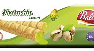 Rurka kukurydziana z kremem pistacjowym 18g BALILA