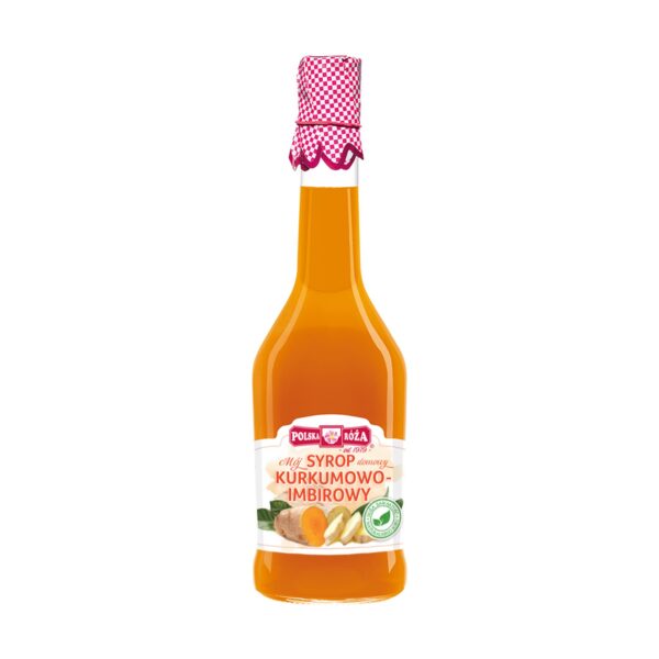 Syrop kurkumowo-imbirowy 500ml POLSKA RÓŻA - obrazek 2