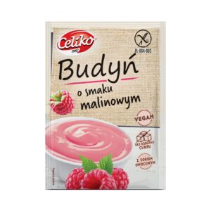 Budyń o smaku malinowym 40g CELIKO