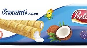 Rurka kukurydziana z kremem kokosowym 18g BALILA