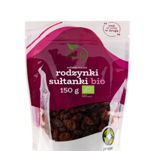 Rodzynki sułtanki BIO 150g BIOLIFE