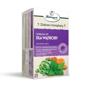 Herbatka dla wątroby 20x2g HERBAPOL KRAKÓW
