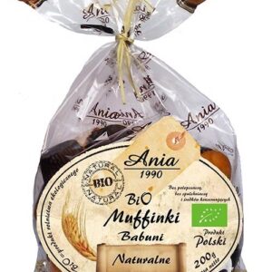 Muffinki Babuni naturalne 200g BIO ANIA