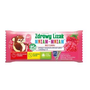 Lizak o smaku malinowym 6g ZDROWY MNIAM-MNIAM