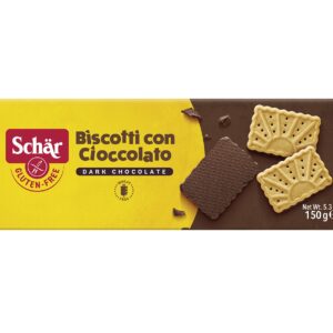 Herbatniki z gorzką czekoladą BISCOTTI CON CIOCCOLATO 150g SCHAR
