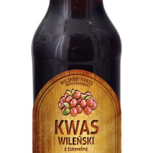 Kwas chlebowy Wileński z żurawiną 500ml