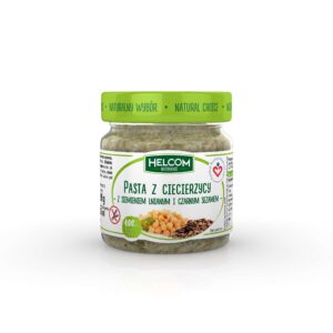 Pasta z ciecierzycy z siemieniem i sezamem 190g HELCOM