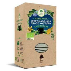 Herbatka Wspomagająca pracę wątroby BIO 25x1,5g DARY NATURY