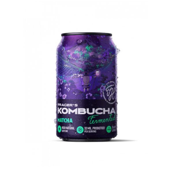 Kombucha Matcha 330ml PRAGER'S