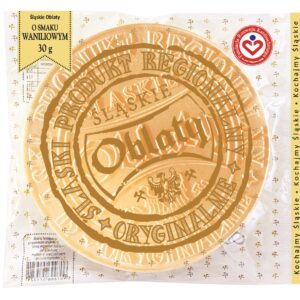 Oblaty waniliowe 30g ŚLĄSKIE OBLATY