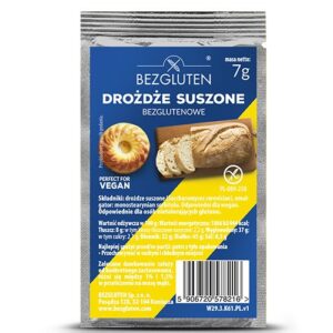 Drożdże suszone 7g BEZGLUTEN