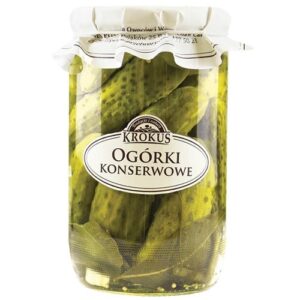 Ogórki konserwowe 650g KROKUS