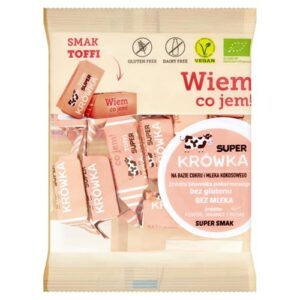 Krówka bezmleczna smak toffi BIO 150g ME GUSTO