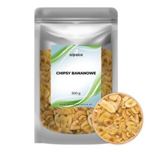 Chipsy bananowe 500g ALPAKA