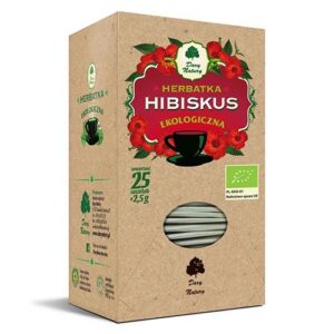 Herbatka Hibiskus BIO 25x2,5g DARY NATURY