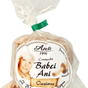 Ciasteczka Babci Ani owsiane z błonnikiem 100 g ANIA