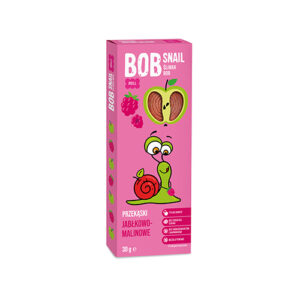 Przekąska jabłkowo-malinowa bez dodatku cukrów 30g BOB SNAIL