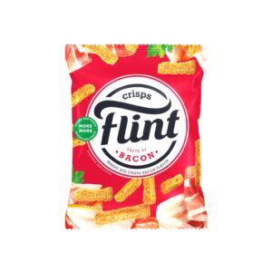 Sucharki pszenno-żytnie o smaku bekonu 70g FLINT