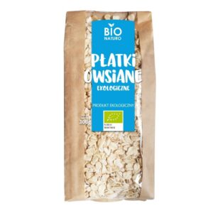 Płatki owsiane BIO 300g BIONATURO