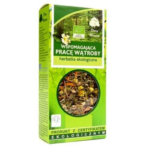 Herbatka Wspomagająca pracę wątroby BIO 50g DARY NATURY