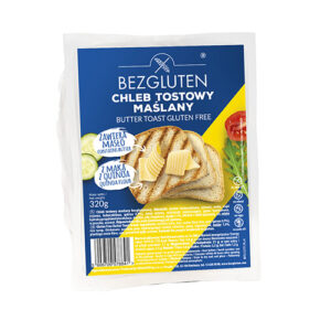 Chleb tostowy maślany 320g BEZGLUTEN chleb bez glutenu