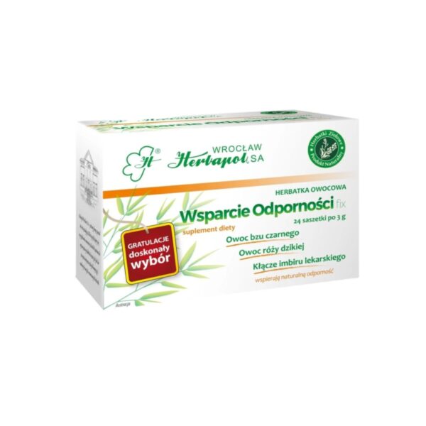 HERBAPOL WROCŁAW Herbatka wsp. odporność 24x3g