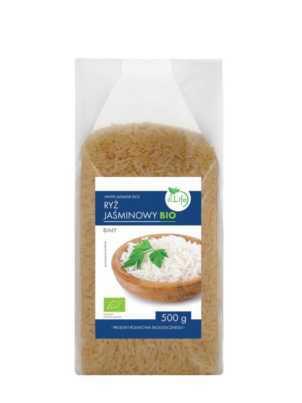 Ryż jaśminowy biały BIO 500g BIOLIFE