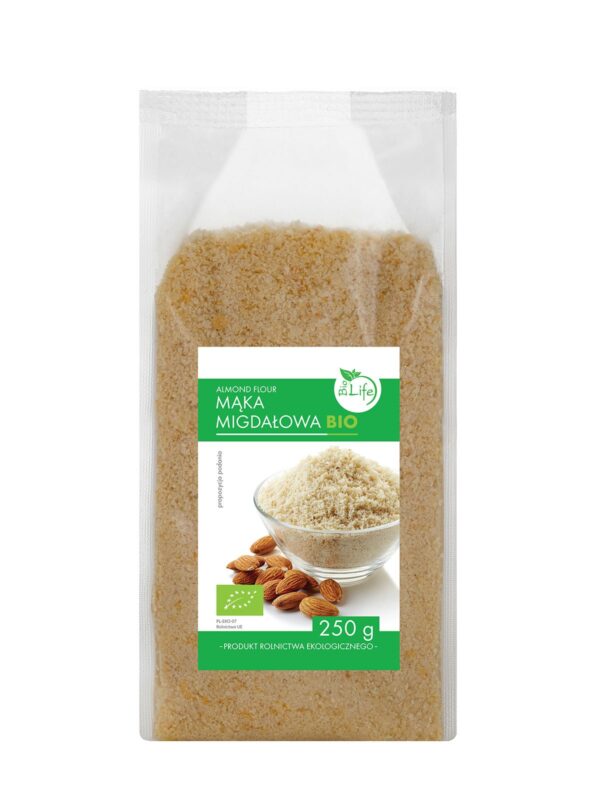 Mąka migdałowa 250g BIO BIOLIFE