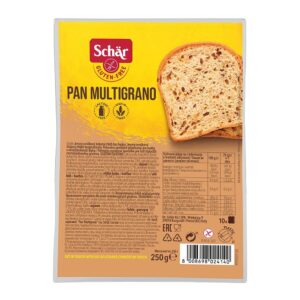 Chleb biały wieloziarnisty Pan Multigrano bezglutenowy 250g SCHAR chleb bez glutenu
