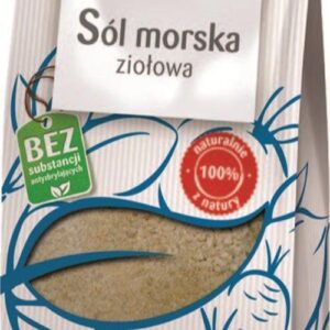 Sól morska ziołowa 250g NATURO