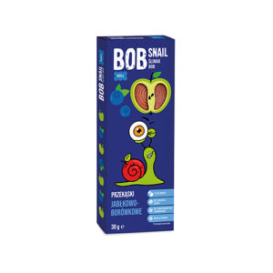 Przekaska jabłkowo-borowkowa bez dodatku cukrów 30g BOB SNAIL