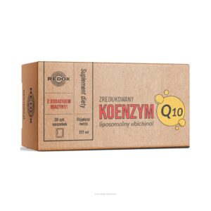 Koenzym Q10 liposomalny ubichinol (30 saszetek) RED-OX