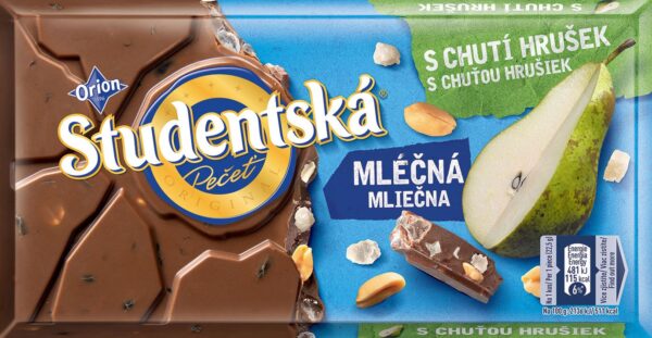 Czekolada Studentska Gruszka 170g ORION