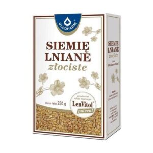 Siemię lniane złociste 250g OLEOFARM