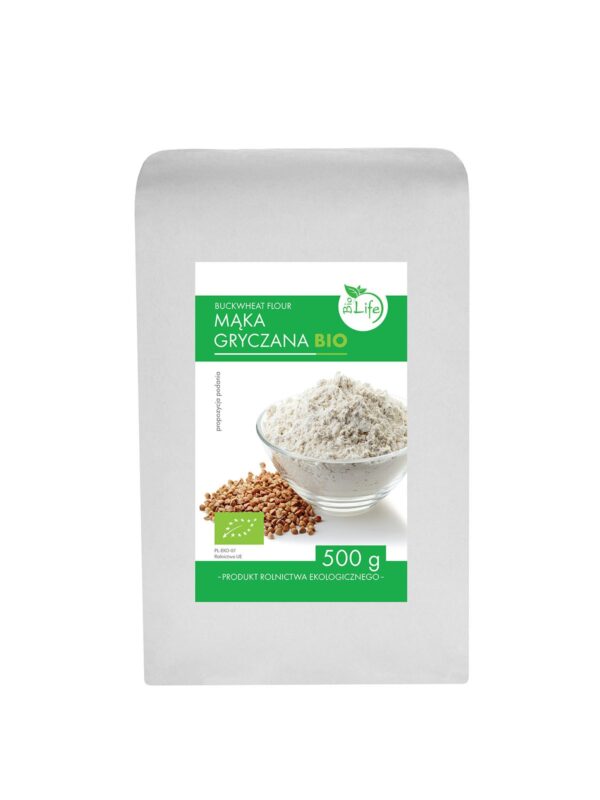 Mąka gryczana BIO 500g BIOLIFE