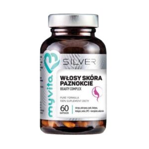 Silver włosy, skóra, paznokcie 60 kapsułek MYVITA
