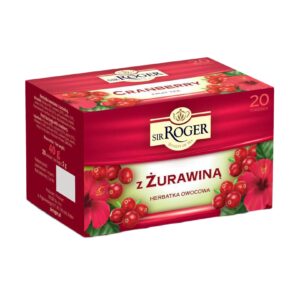 ROGER Herbatka żurawina 20x2g