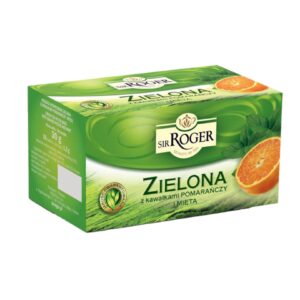 ROGER Herbata zielona z pomarańcza mięta 30x1,7g