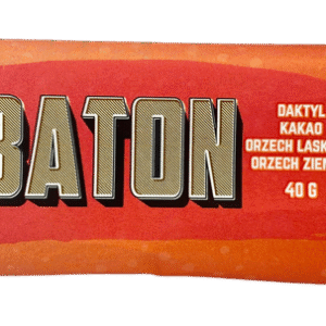 Baton daktyl-kakao-orzech bez dodatku cukrów 40g KRUKAM