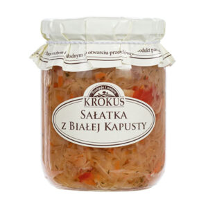 Sałatka z białej kapusty 480g KROKUS