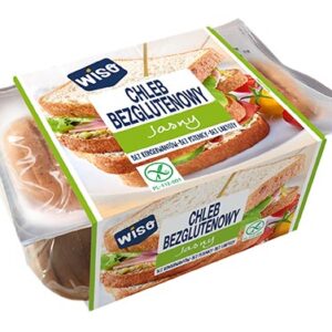 Chleb jasny bezglutenowy 350g WISO chleb bez glutenu