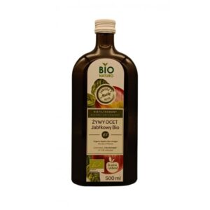 Ocet jabłkowy żywy niefiltrowany 6% BIO 500ml BIONATURO
